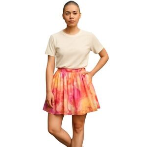 Liz Claiborne Petite Floral Skirt | Size 12P | Lined | Multicolor